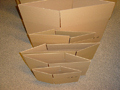 Boîtes en carton à rabat